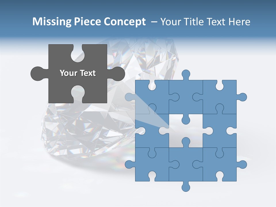 Image Transparent Beauty PowerPoint Template