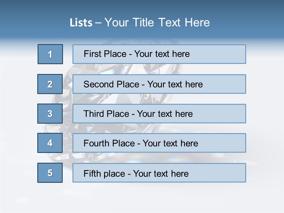 Image Transparent Beauty PowerPoint Template