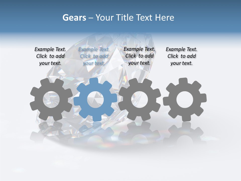 Image Transparent Beauty PowerPoint Template