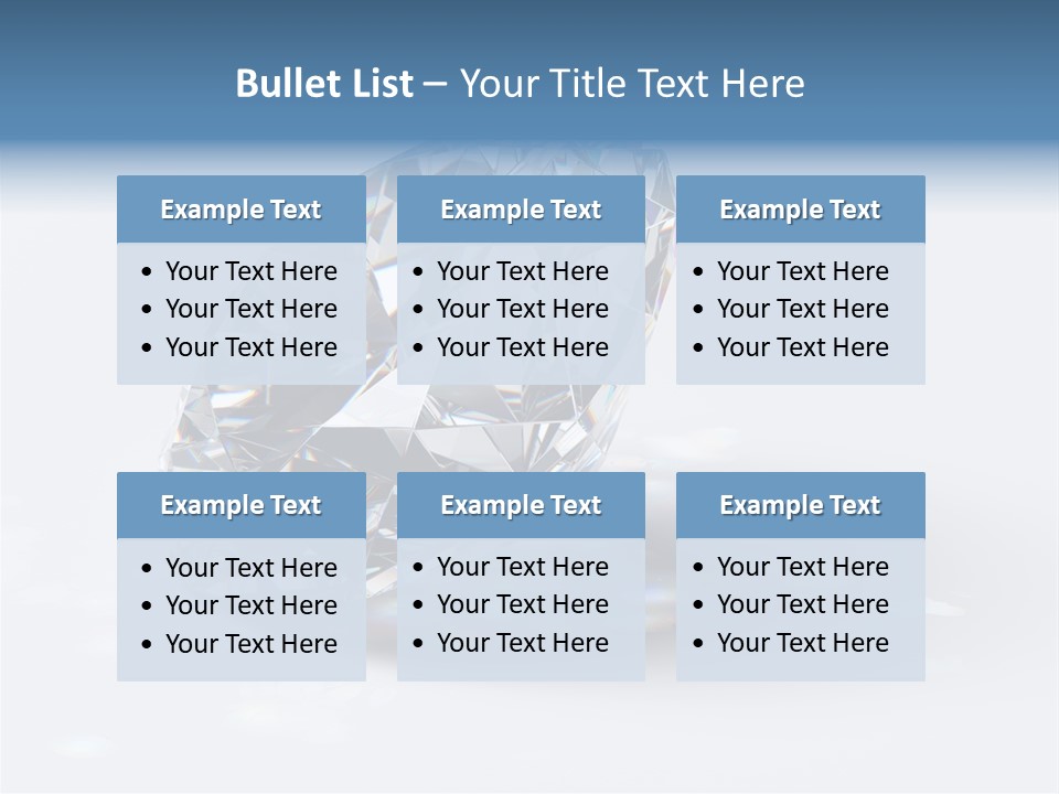 Image Transparent Beauty PowerPoint Template