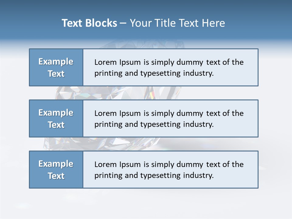 Image Transparent Beauty PowerPoint Template