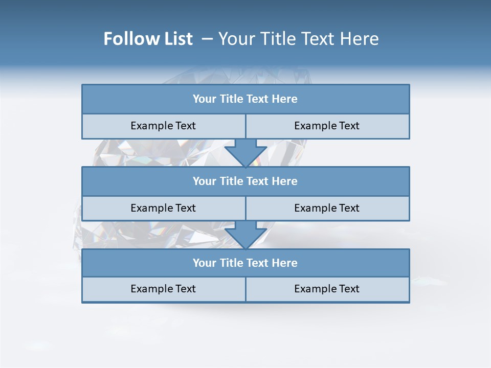 Image Transparent Beauty PowerPoint Template