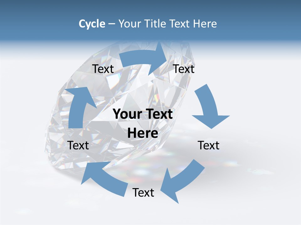 Image Transparent Beauty PowerPoint Template