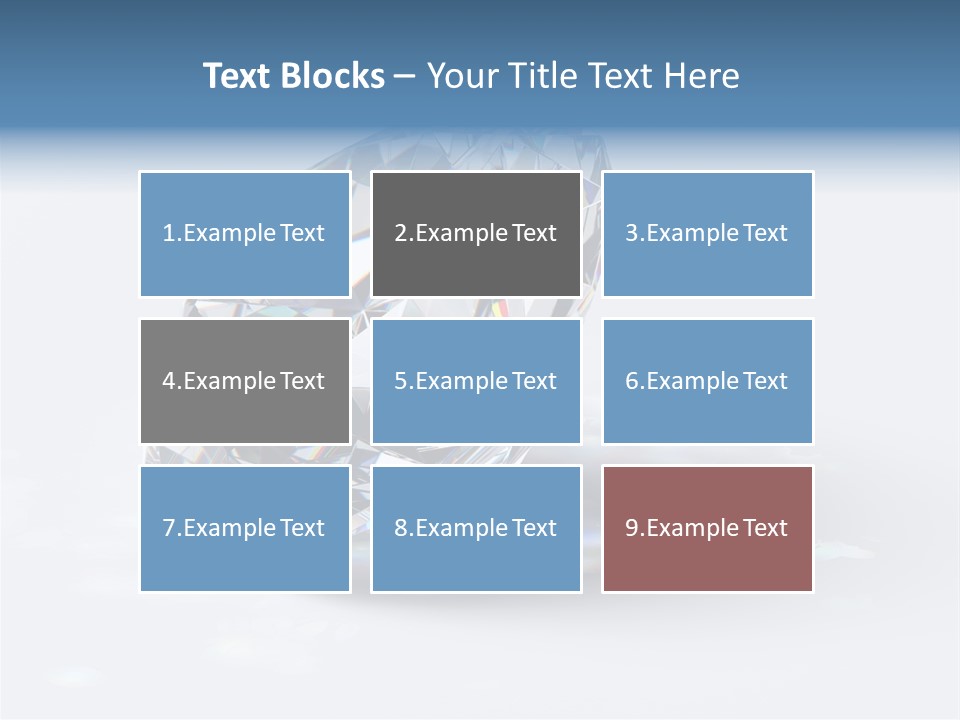 Image Transparent Beauty PowerPoint Template