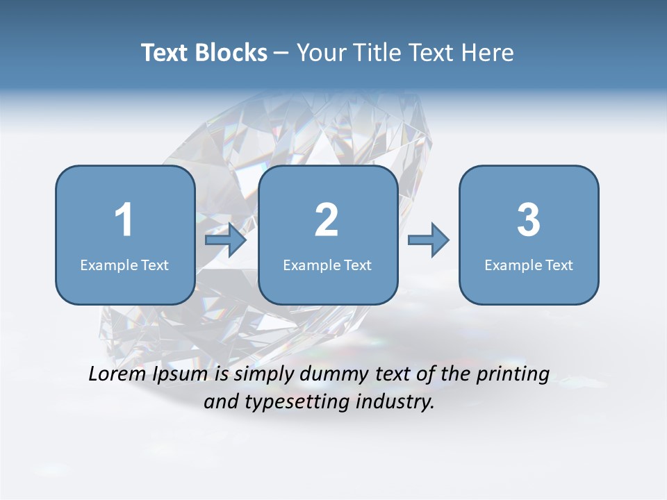 Image Transparent Beauty PowerPoint Template