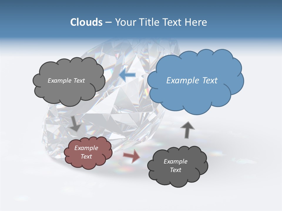 Image Transparent Beauty PowerPoint Template