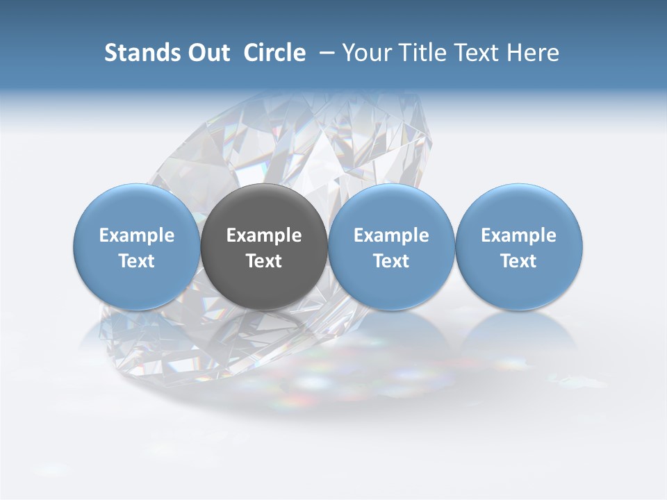 Image Transparent Beauty PowerPoint Template