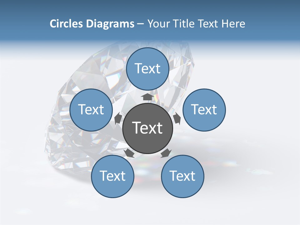 Image Transparent Beauty PowerPoint Template