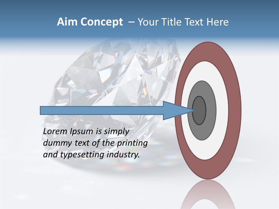 Image Transparent Beauty PowerPoint Template