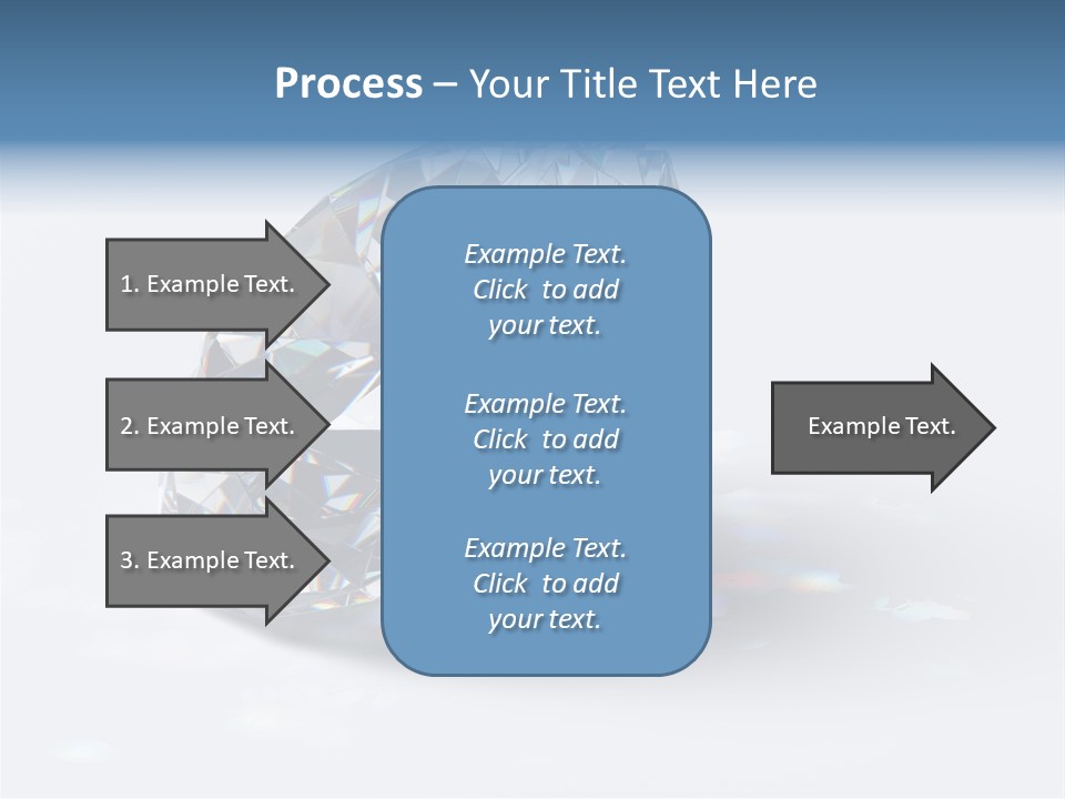 Image Transparent Beauty PowerPoint Template