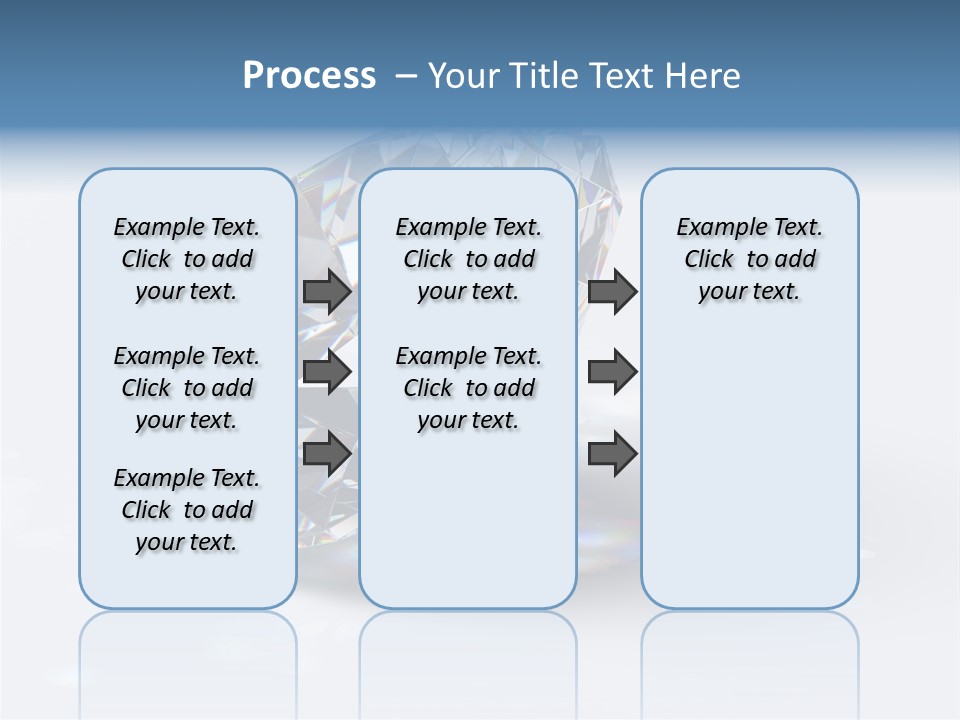 Image Transparent Beauty PowerPoint Template