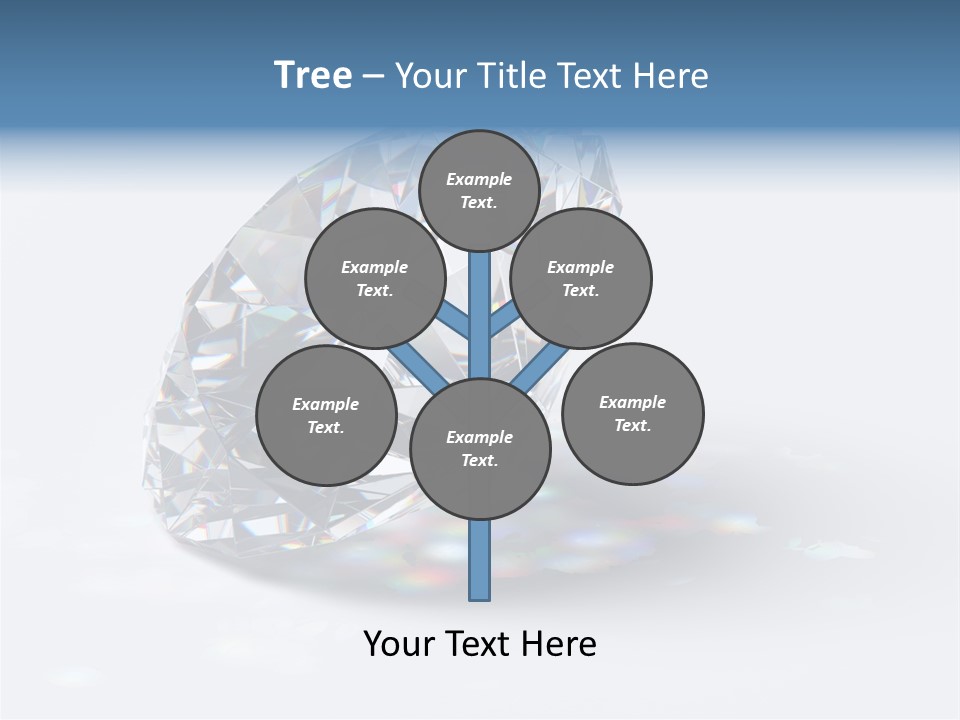 Image Transparent Beauty PowerPoint Template