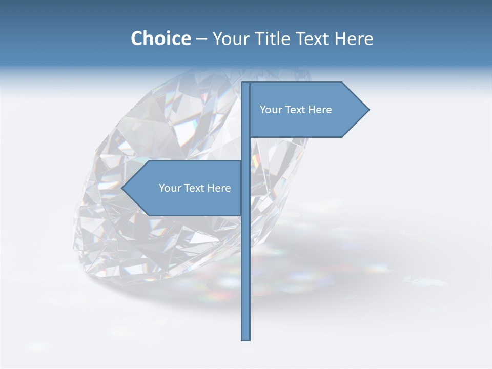 Image Transparent Beauty PowerPoint Template