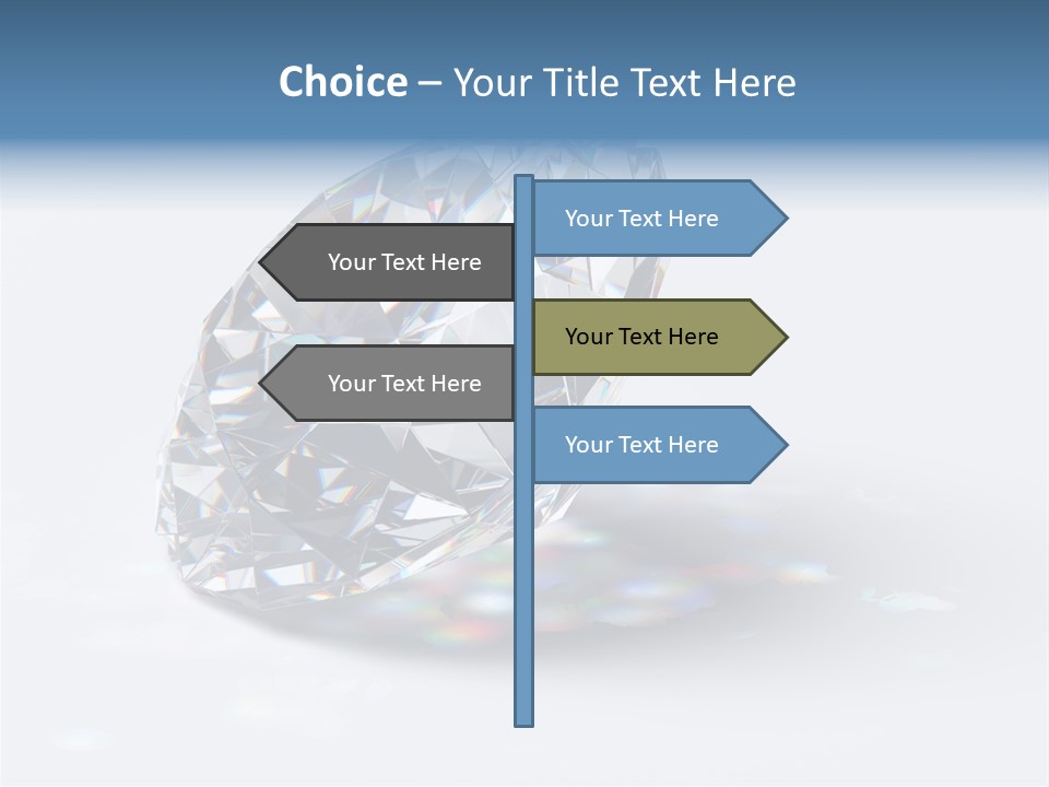 Image Transparent Beauty PowerPoint Template