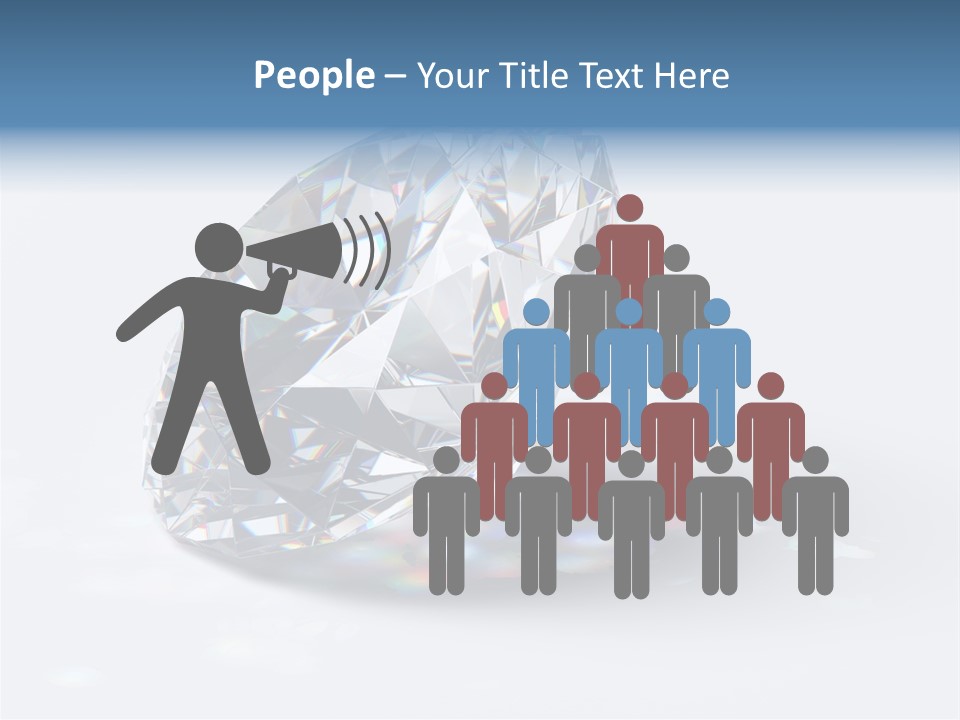 Image Transparent Beauty PowerPoint Template