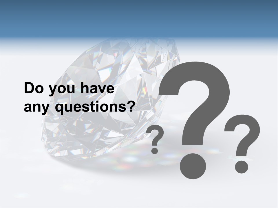 Image Transparent Beauty PowerPoint Template