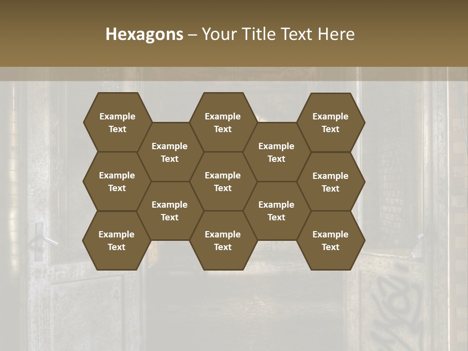 Window Architecture Glass PowerPoint Template