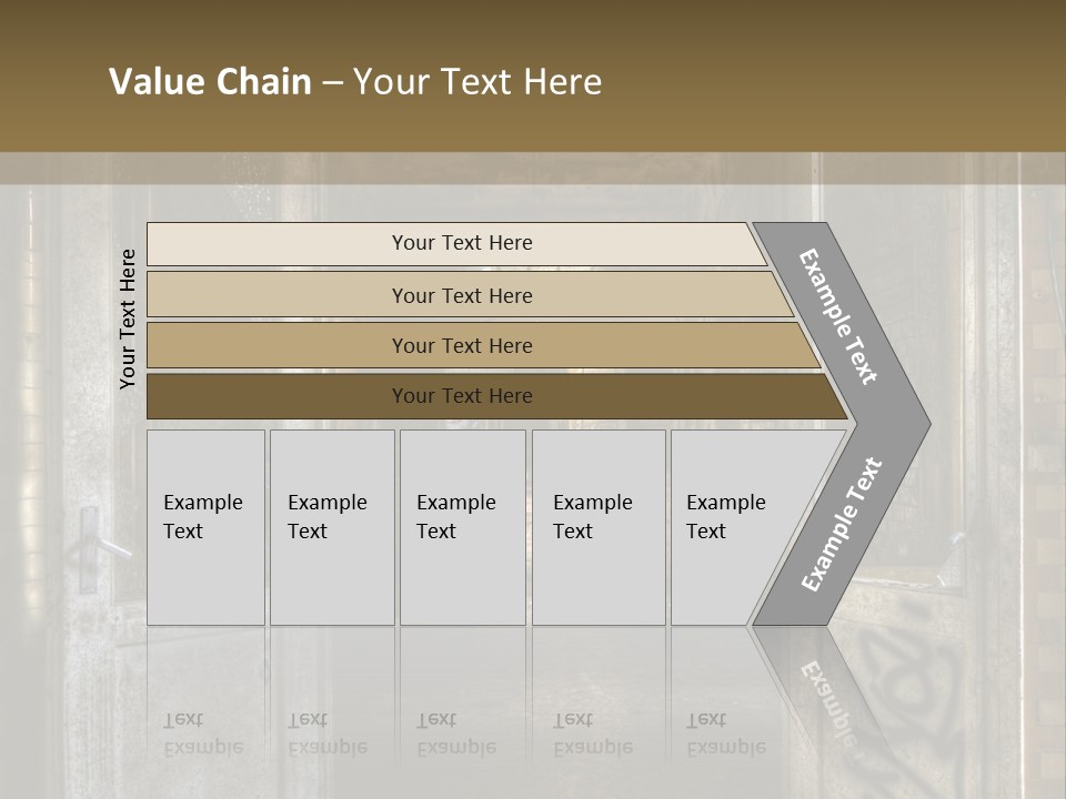 Window Architecture Glass PowerPoint Template