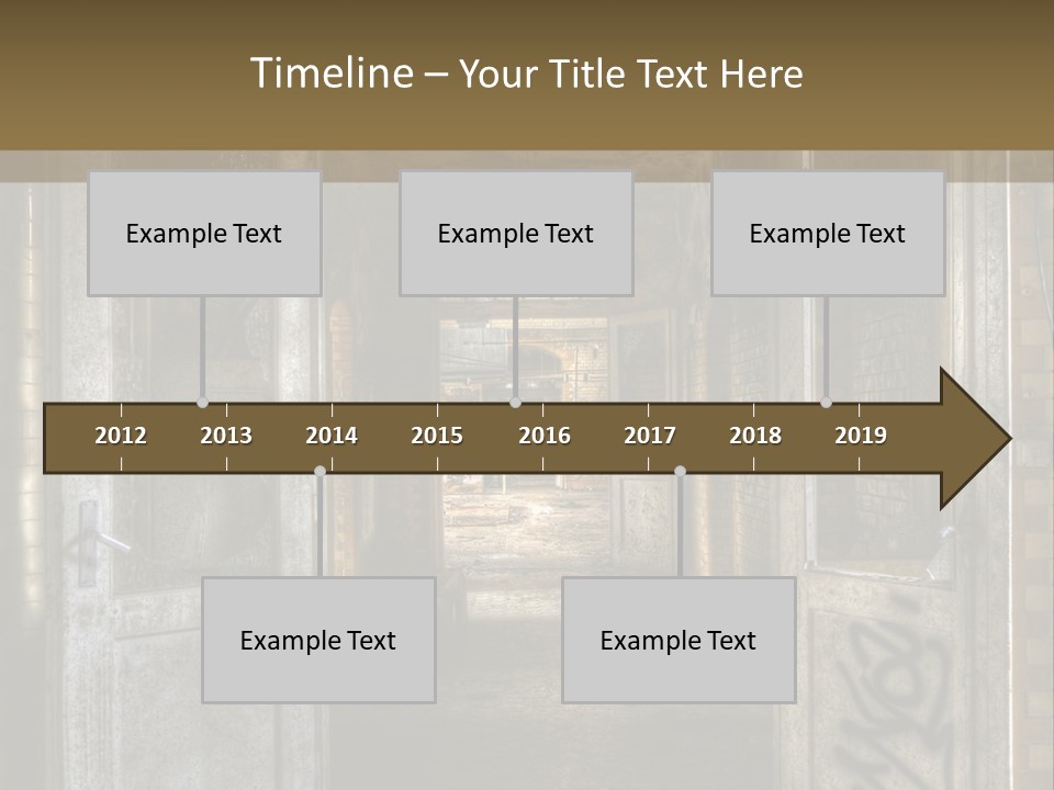 Window Architecture Glass PowerPoint Template