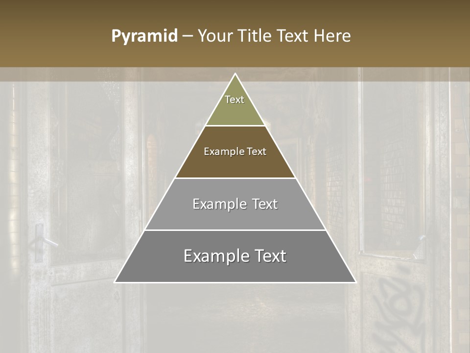 Window Architecture Glass PowerPoint Template