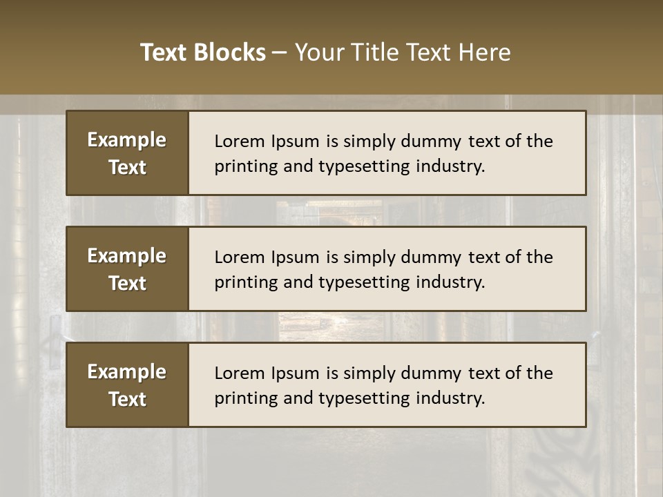 Window Architecture Glass PowerPoint Template