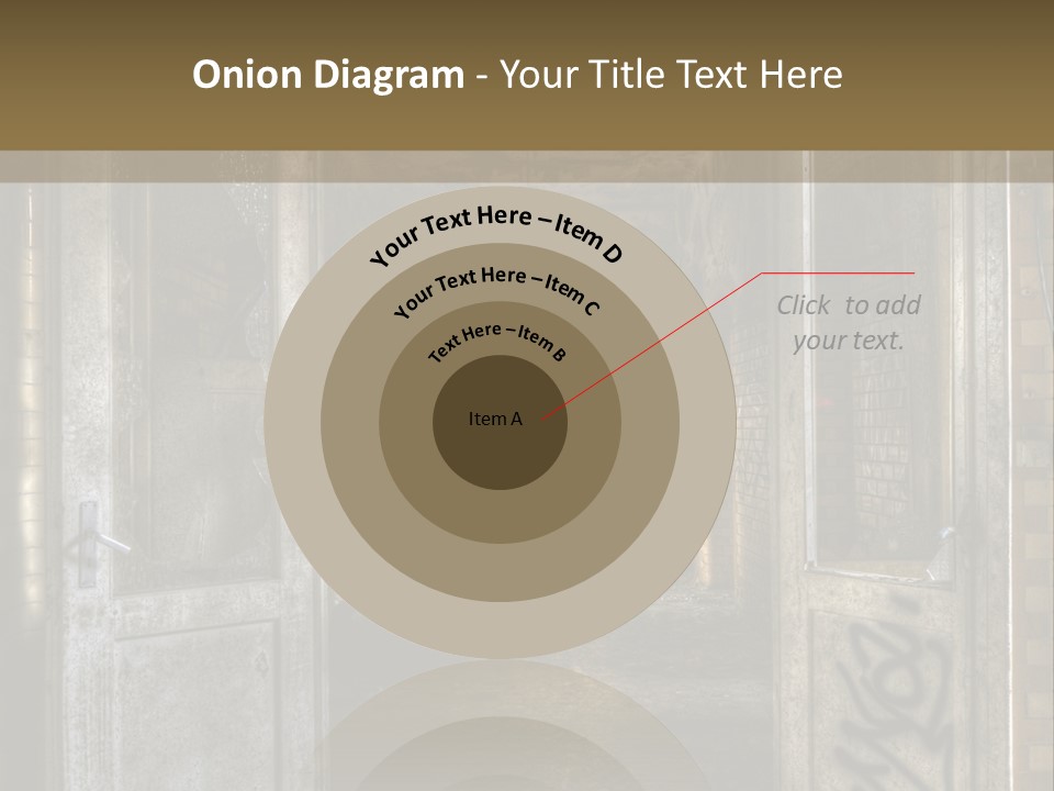 Window Architecture Glass PowerPoint Template