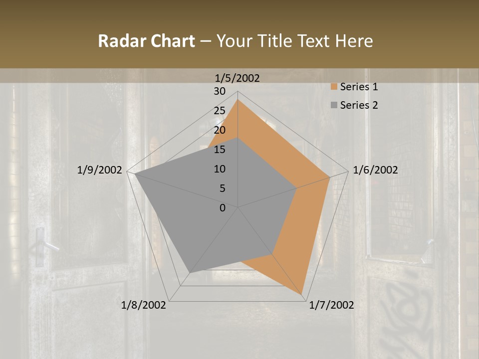 Window Architecture Glass PowerPoint Template