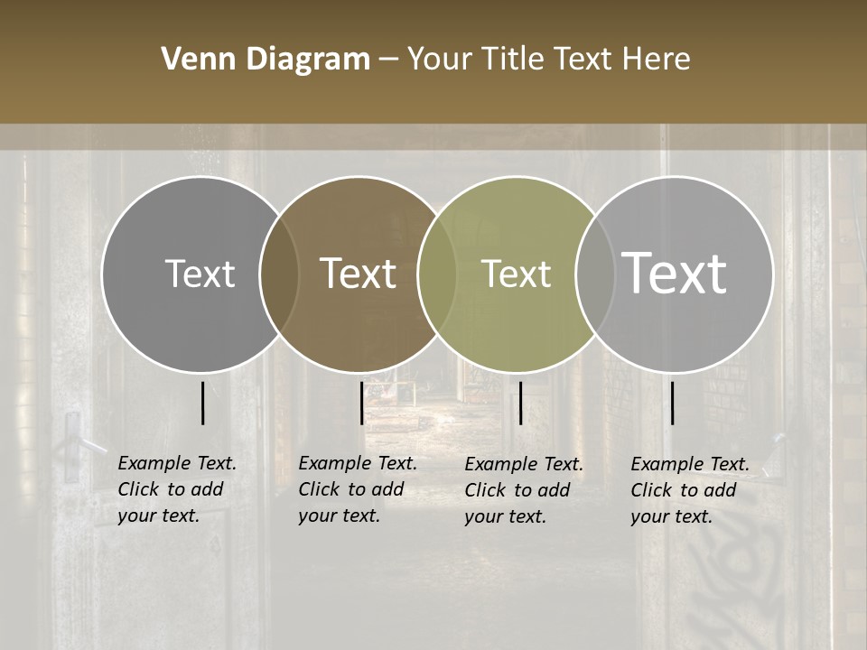 Window Architecture Glass PowerPoint Template