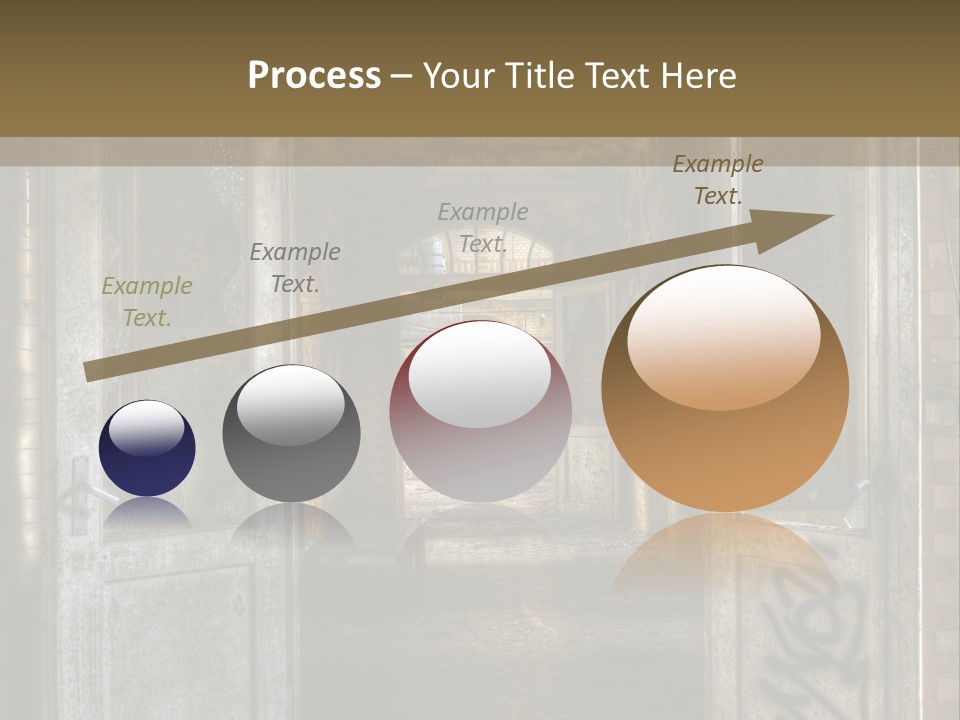 Window Architecture Glass PowerPoint Template