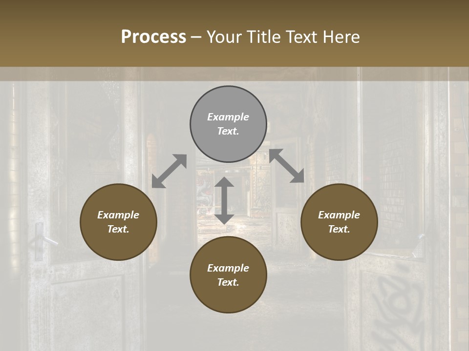 Window Architecture Glass PowerPoint Template