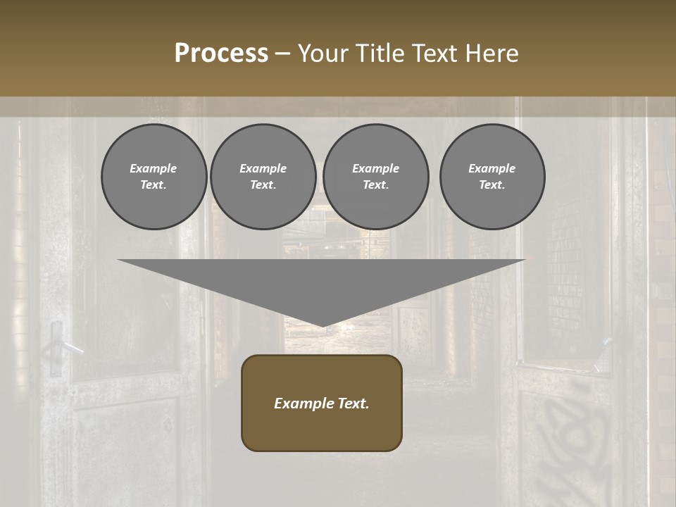 Window Architecture Glass PowerPoint Template