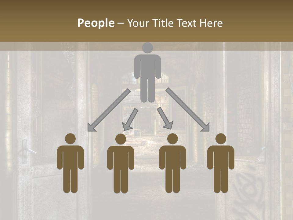 Window Architecture Glass PowerPoint Template