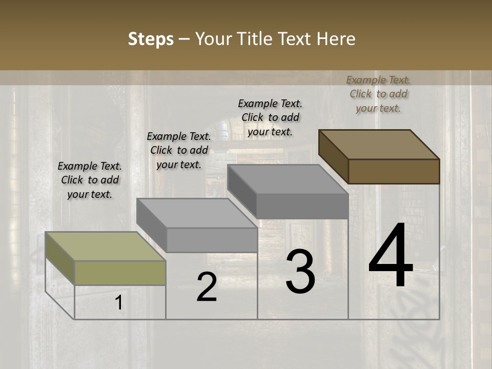 Window Architecture Glass PowerPoint Template