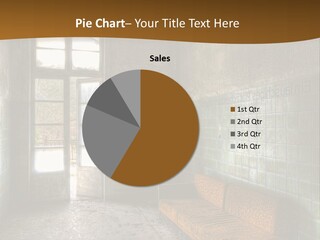 Decayed Door Depressive PowerPoint Template