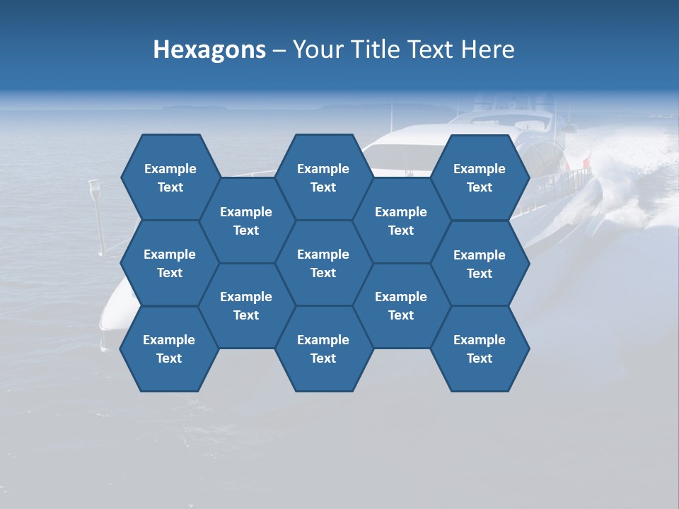 Yacht Port Ocean PowerPoint Template