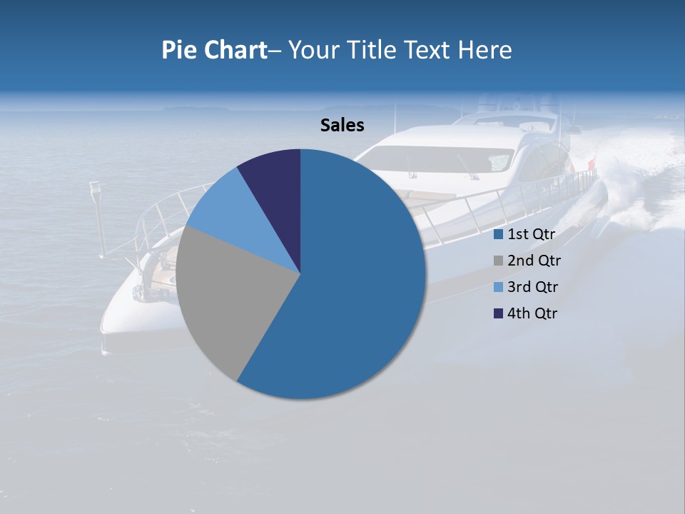 Yacht Port Ocean PowerPoint Template
