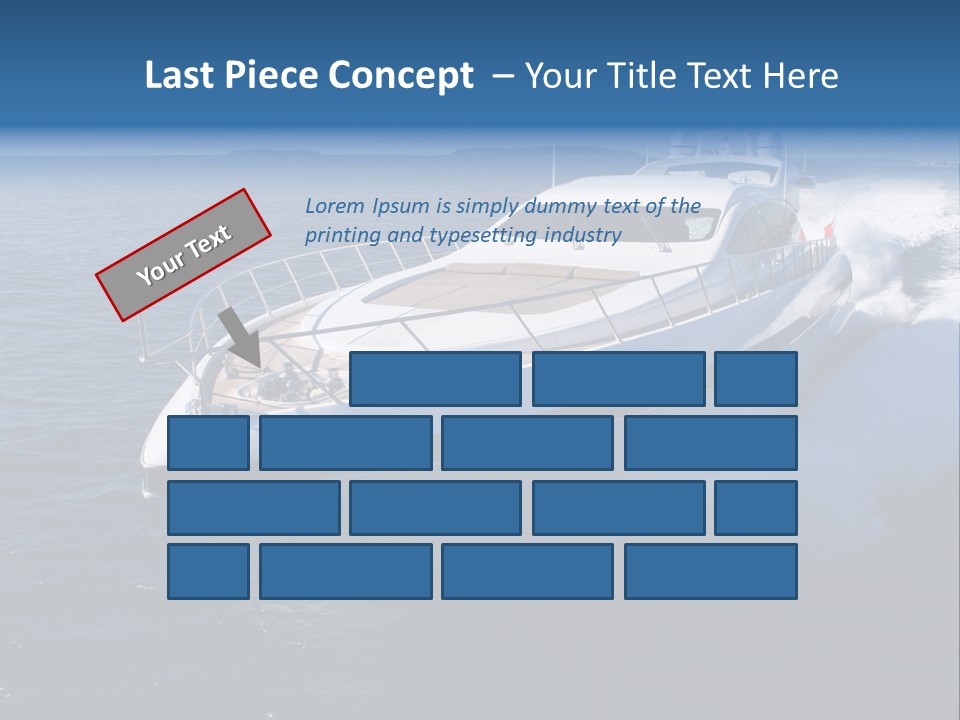 Yacht Port Ocean PowerPoint Template