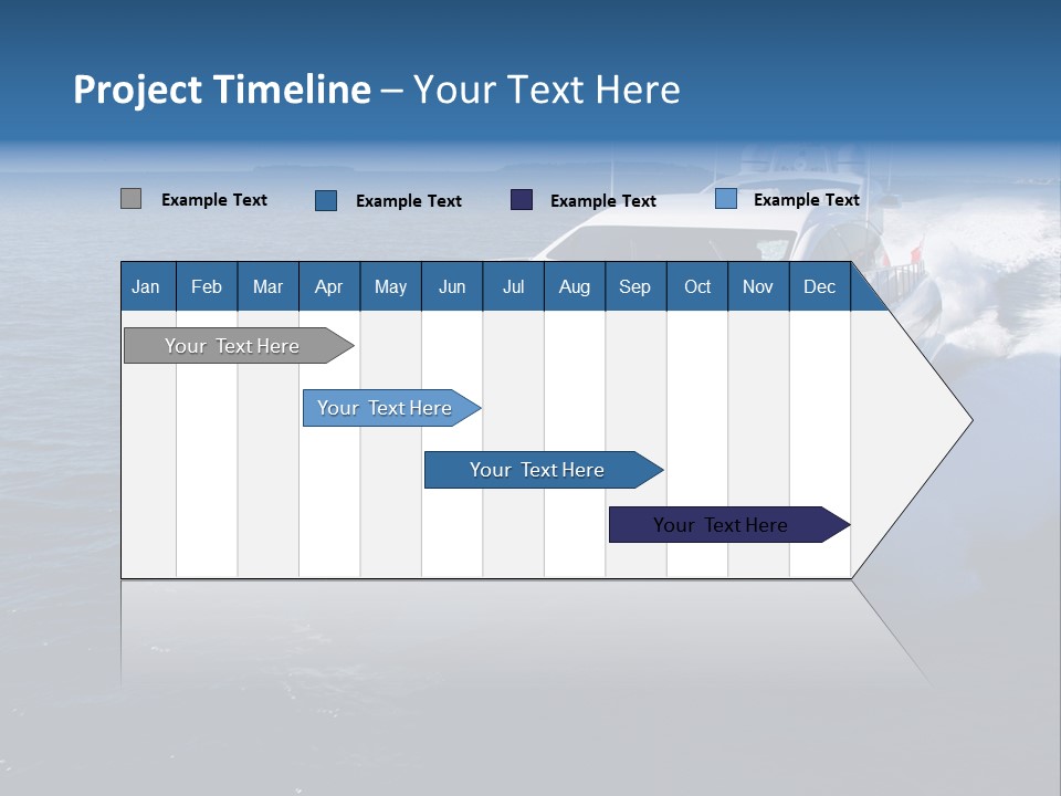 Yacht Port Ocean PowerPoint Template