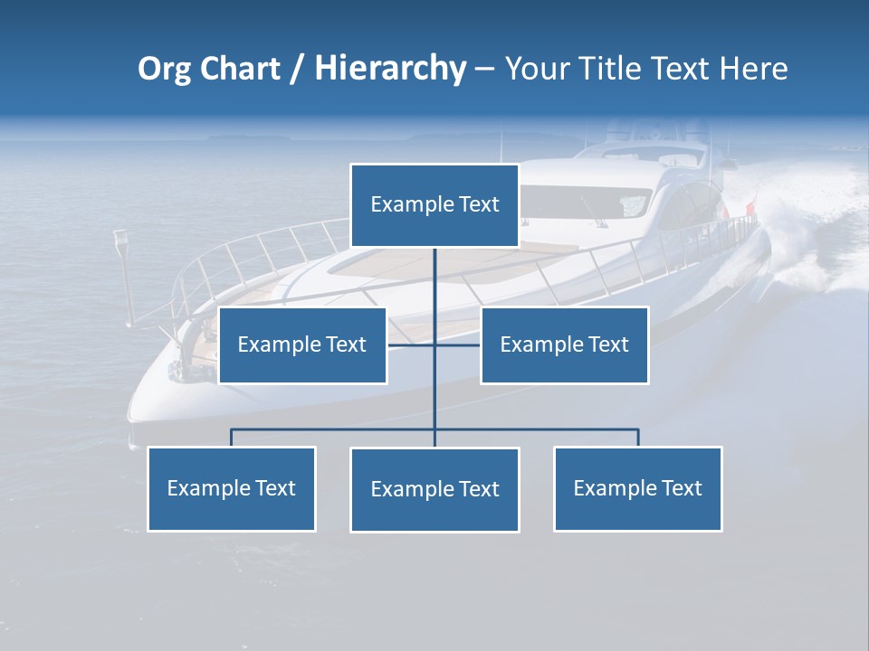 Yacht Port Ocean PowerPoint Template