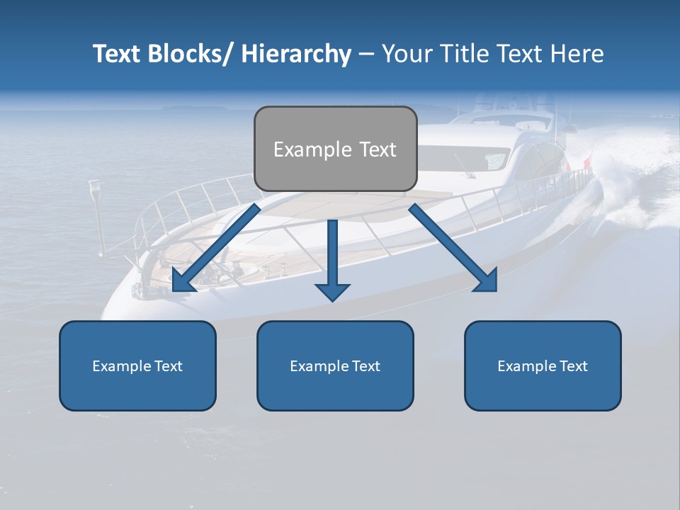 Yacht Port Ocean PowerPoint Template