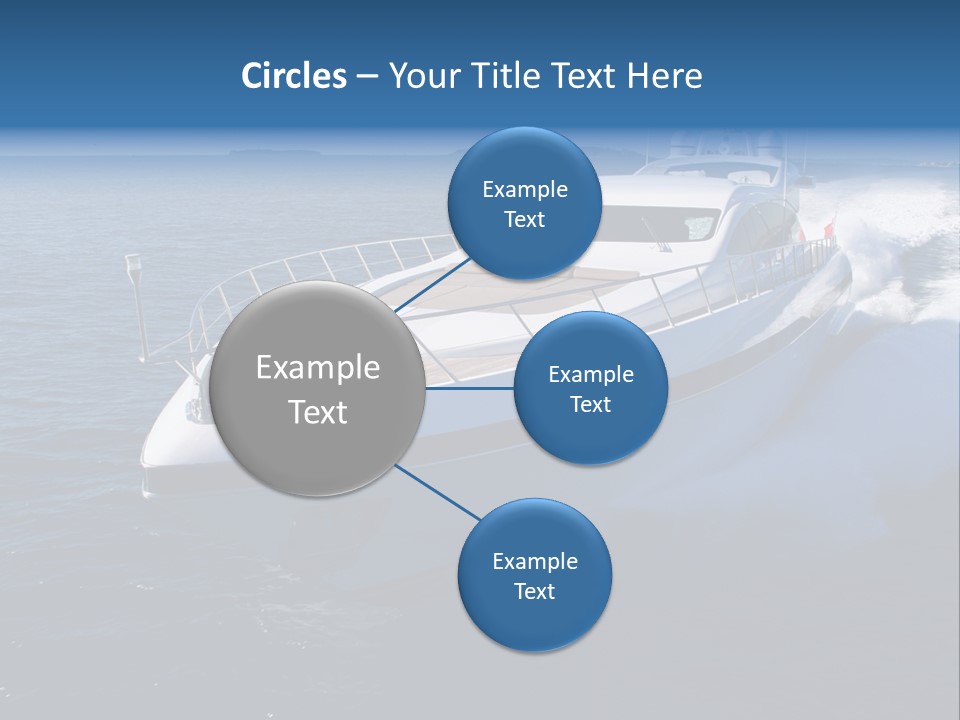 Yacht Port Ocean PowerPoint Template