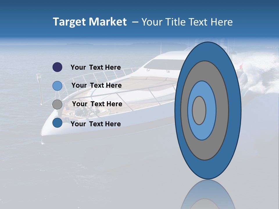 Yacht Port Ocean PowerPoint Template