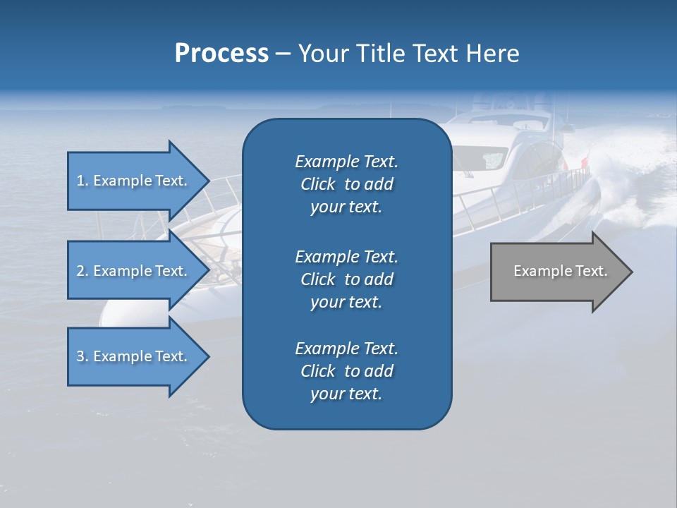 Yacht Port Ocean PowerPoint Template