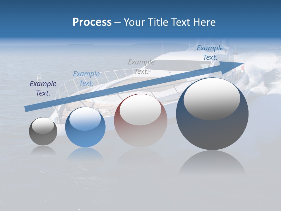 Yacht Port Ocean PowerPoint Template