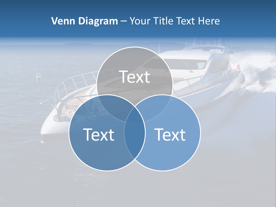 Yacht Port Ocean PowerPoint Template