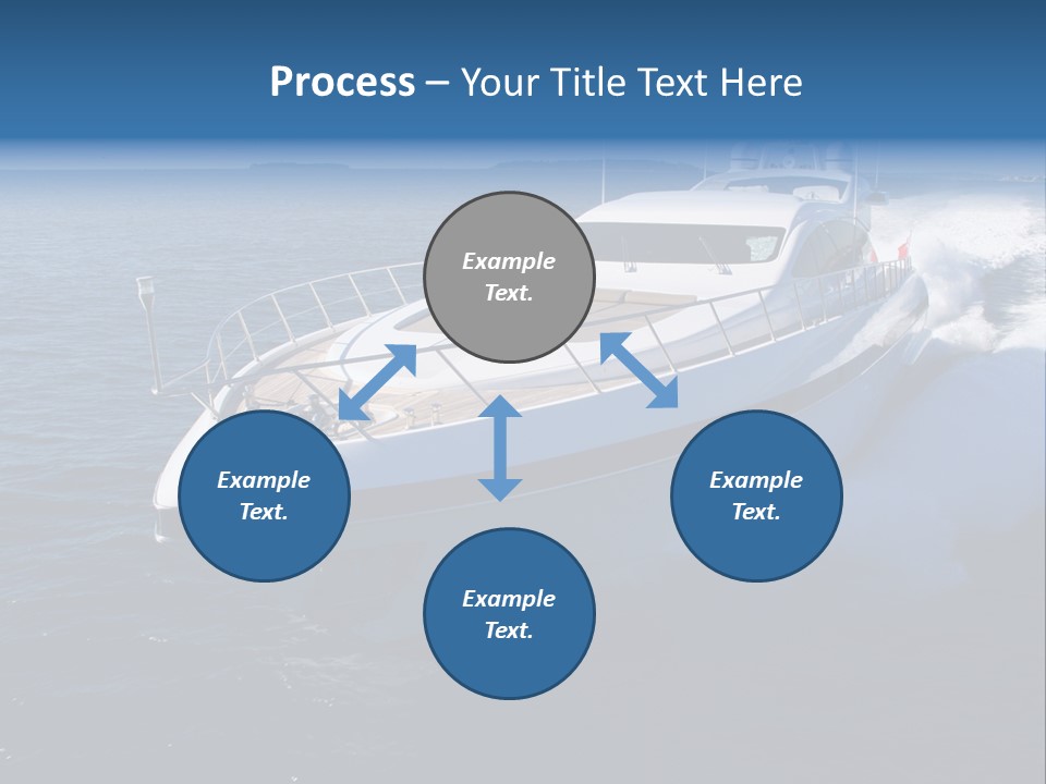 Yacht Port Ocean PowerPoint Template