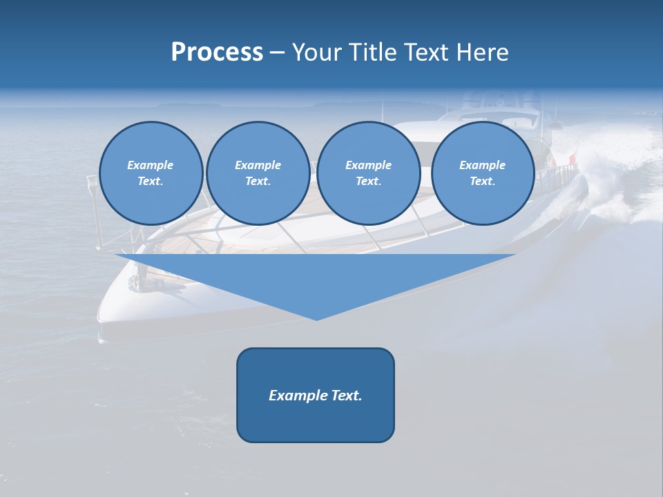 Yacht Port Ocean PowerPoint Template