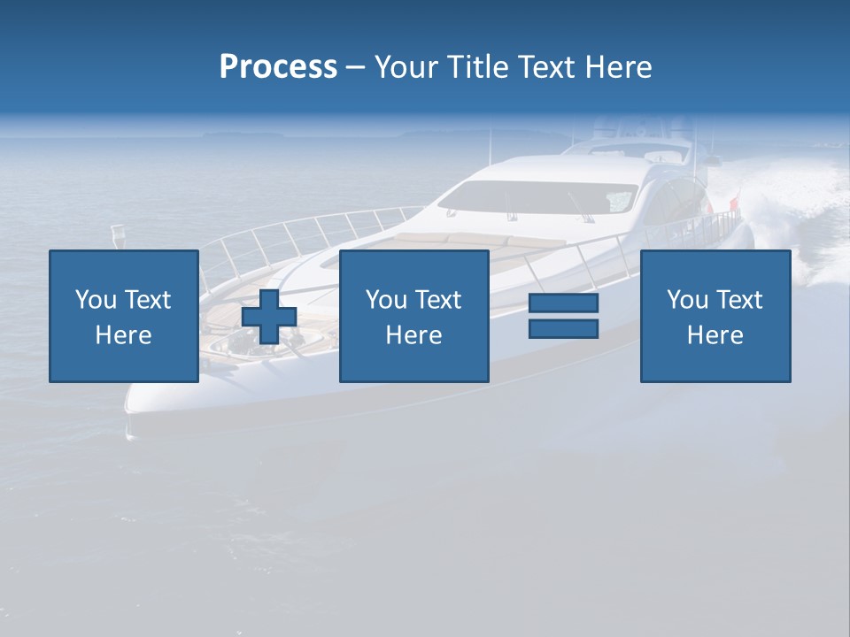 Yacht Port Ocean PowerPoint Template
