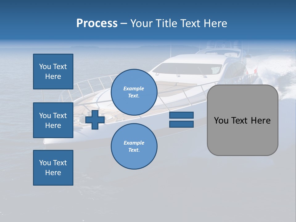 Yacht Port Ocean PowerPoint Template