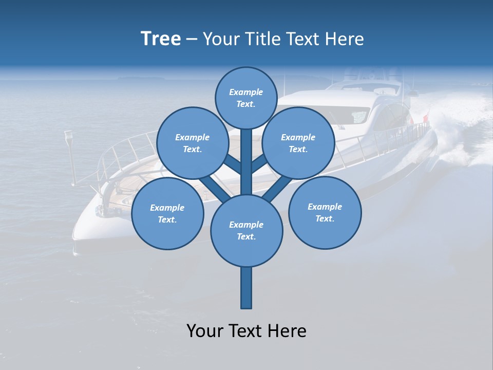 Yacht Port Ocean PowerPoint Template